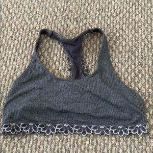 Aerie Lace Razorback Sports Bra